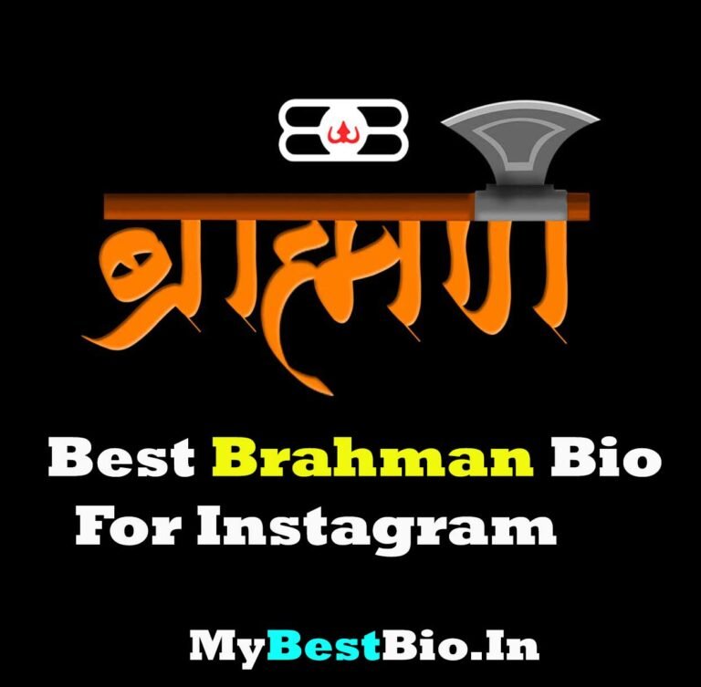 Brahman Bio For Instagram In Hindi, Pandit Bio For Instagram