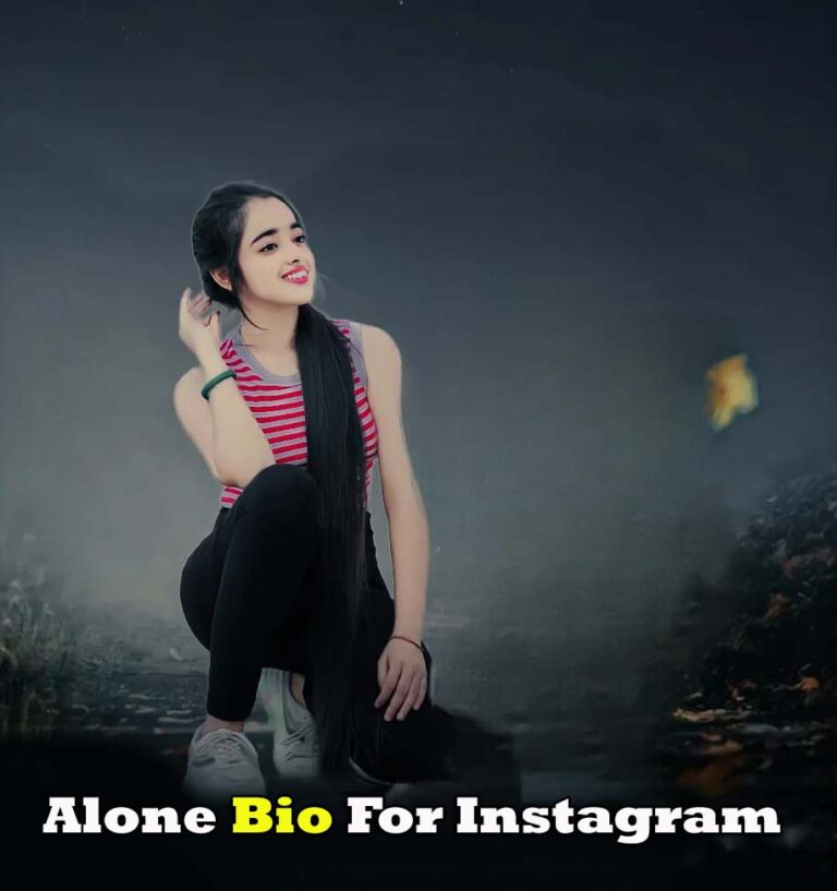 Alone Bio For Instagram, Alone Instagram Bio