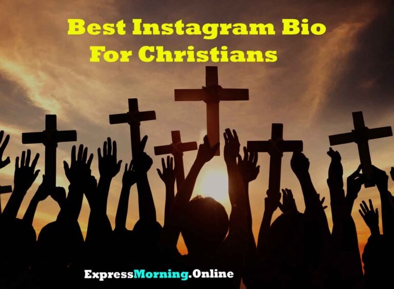 Instagram Bio For Christians, Cute Christians Instagram Bio